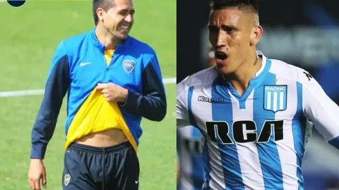 Juntada de hinchas de Boca: papi fútbol entre Riquelme y Centurión