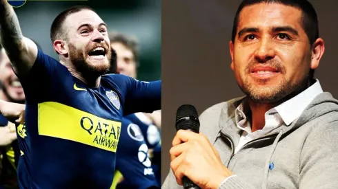 Riquelme y un gran elogio a Nández