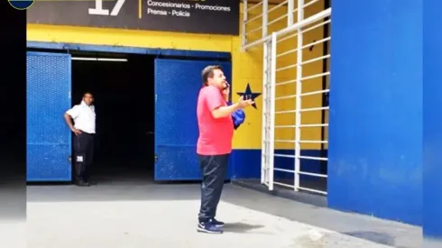 ¿Qué hacía Caruso Lombardi en La Bombonera?