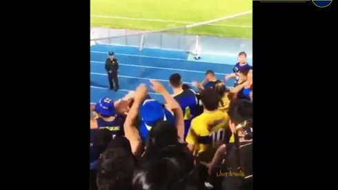 Los hinchas de Boca dedicaron varios cantitos a CONMEBOL