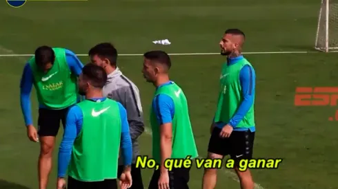 A cara de perro: el divertido duelo del equipo de Benedetto contra Buffarini