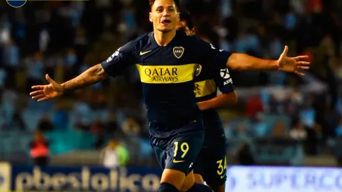 Zárate le regaló su short a un hincha de Boca