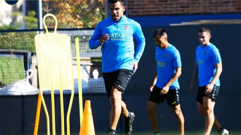 Tevez y un trabajo especial para llegar al miércoles