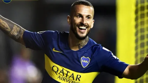 Benedetto intercambió camisetas con otro deportista argentino