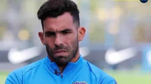 Tevez y su mejor noche de Copa