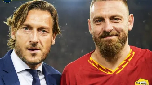 De Rossi se entrena junto a Totti