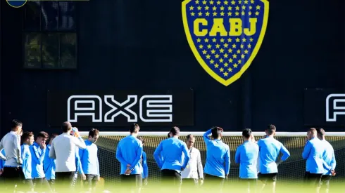 A puro lujo: el golazo de Villa en la práctica