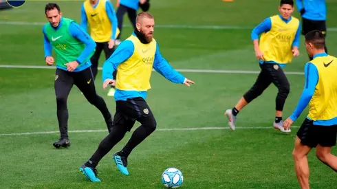 Seguimiento especial: así se movió De Rossi en la práctica