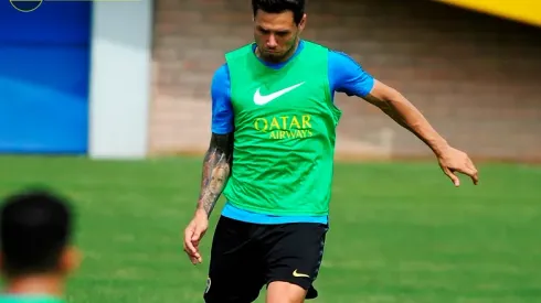 Solo un susto: Mauro se entrenó con normalidad