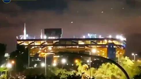 Espectacular: así se escucha La Bombonera desde afuera