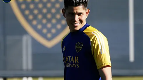 Campuzano recibió la camiseta de su ídolo