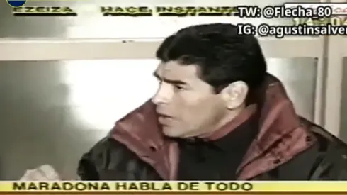 “Si te querés ir, andate”: el video viejo de Maradona sobre Boca que se hizo viral en las últimas horas