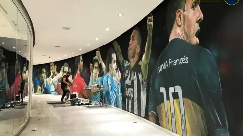 El pintor que armó el mural de Tevez dio detalles de la obra