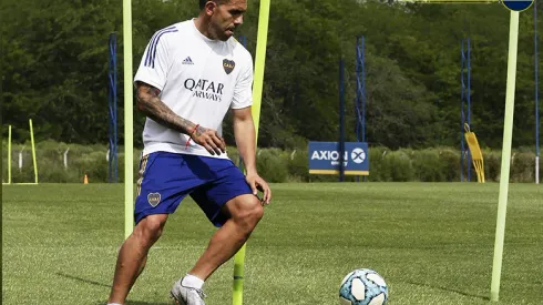 Tevez, a la par del grupo: ¿Juega el domingo?