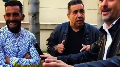 Tevez apareció en la vuelta de Tinelli a la TV con “El Insoportable”