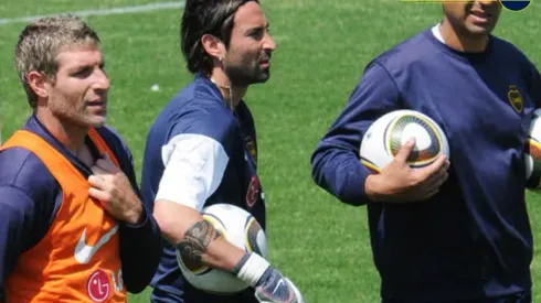 Palermo contó una perlita sobre la llegada de Lucchetti a Boca