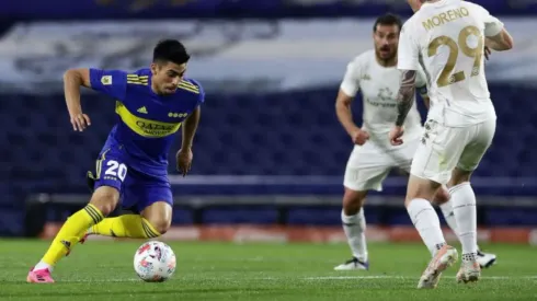 El podio de Boca contra Racing: Ramírez se destacó
