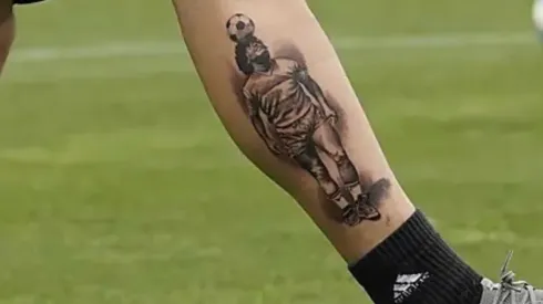 El increíble tatuaje de Maradona que se hizo Sandez
