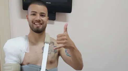 Weigandt, después de su operación: “Gracias por el apoyo, salió todo bien”