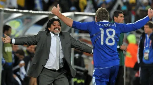 La emoción de Palermo al recordar a Maradona: “Me falta una parte mía”