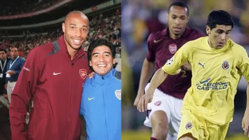 Henry habló de su devoción por Maradona y Riquelme