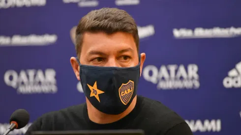 Battaglia rompió el silencio y habló sobre el mercado de pases de Boca