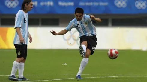 Messi vuelve a la Bombonera: la bienvenida de Riquelme