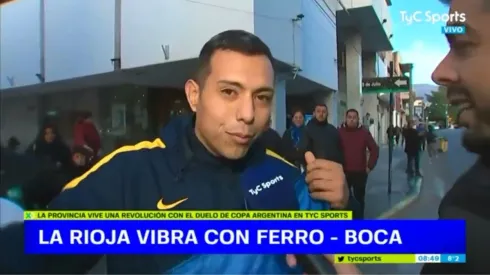 Video viral: el hincha de Boca que llegó a La Rioja sin plata en la billetera