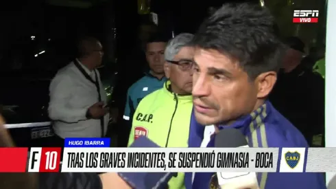 Ibarra habló antes de que el plantel de Boca se vaya de La Plata: “Nos duele a todos”