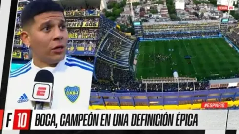 Contundente: la frase de Marcos Rojo para describir a Boca campeón