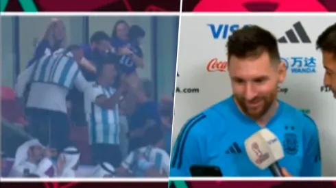 VIDEO | La emocionante reacción de Messi al ver el festejo de sus hijos durante Argentina – Australia