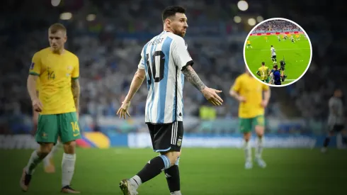 VIDEO | Destruidos en segundos: australianos cantaban contra Messi y justo llegó el gol 