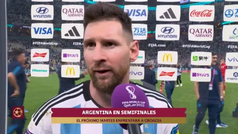 Messi atacó al árbitro y a la FIFA: “No está a la altura”