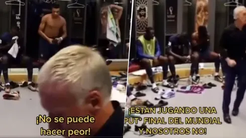 Video | Mbappé y Deschamps, durísimos en el entretiempo: “No se puede hacer peor”