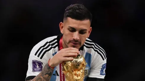 Look de campeón: el nuevo peinado de Paredes tras ganar el Mundial con la Selección Argentina