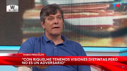 “Lo que nos faltó fue…”: Pergolini explicó por qué no funcionó su relación con Riquelme en Boca