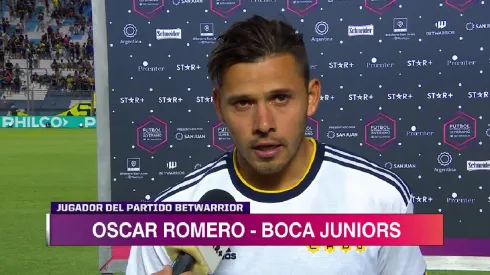 Óscar Romero palpitó la final contra Racing: “Boca requiere siempre ganar títulos”