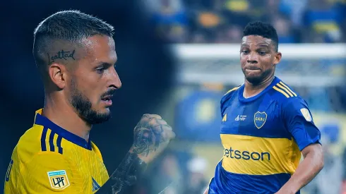 Benedetto y Fabra, dos que podrían irse de Boca. Foto: Imago
