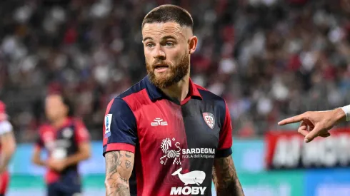 Nahitan Nandez, en Cagliari. 
