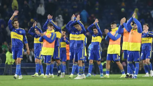 Los concentrados de Boca para enfrentar a Nacional Potosí.
