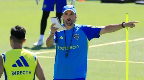 Preocupado: Martínez planea una actividad para esta semana en Boca.
