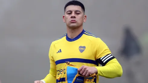 Marcos Rojo es el capitán del Xeneize y sufrió muchas críticas por sus lesiones y expulsiones.
