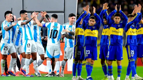 La Selección Argentina puede ayudar a Boca. 
