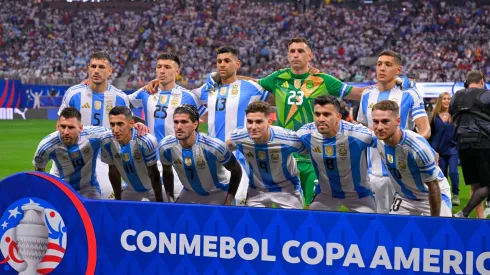 Formación confirmada de Argentina vs. Perú. 
