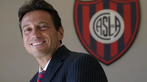 Marcelo Moretti, presidente de San Lorenzo. 
