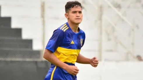 Gorosito, el 4 promesa de Boca.
