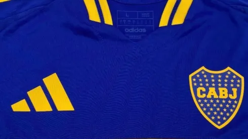 Así sería la nueva camiseta de Boca.
