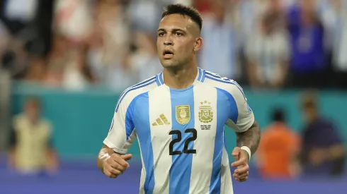 Agustión Orion visitó a Lautaro Martínez. 
