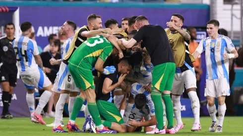 Argentina, campeón de la Copa América. 
