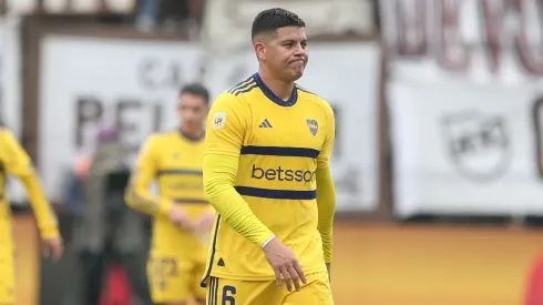 Marcos Rojo podría perderse el partido ante Defensa y Justicia. 
